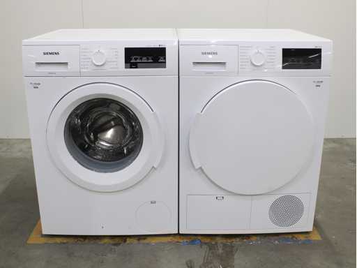 Siemens iQ500 iSensoric aquaStop iQdrive Wasmachine & Siemens iQ300 iSensoric Wasdroger