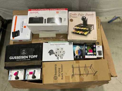 Towary do zwrotu z palet