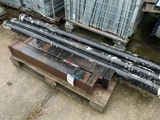 Tuyau de drainage en fonte (5x)