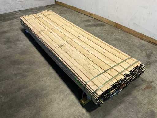 Scândură de molid rindeluită - 330x6,8x1,9 cm (190x)