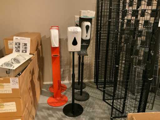 Distributeurs de gel hydroalcoolique Numatic (5 fois)