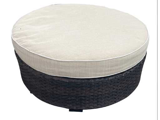 Maxxgarden 88688 Pouf do zestawu wypoczynkowego (4x)
