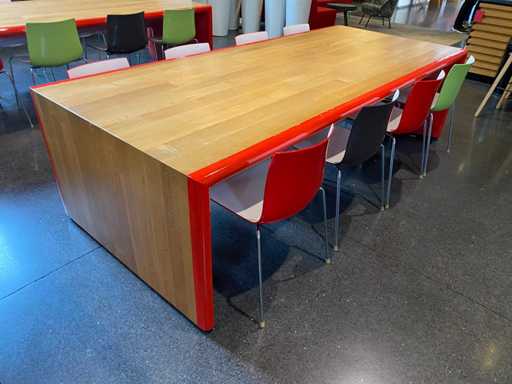 Arper Catifa - Disposition conférence 8 personnes - 280x120