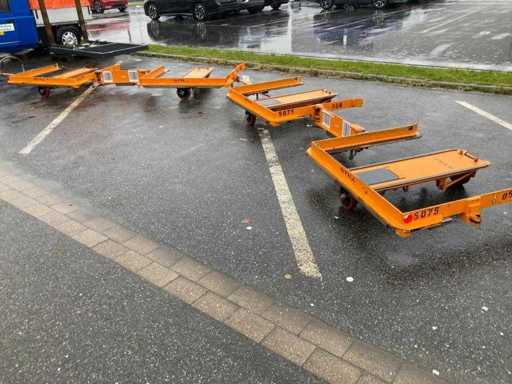 Aparat - przyczepa E Frame - różne transporty wewnętrzne - 2014 (4x)