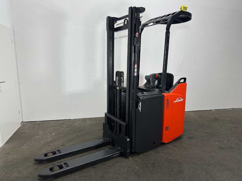 2017 Linde D12SP Stacker 335cm Free Lift Ant Stacker 3,342 Hours
