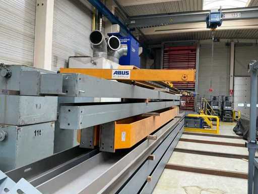 2006 Abus ELV 2T x 9,42m Overhead hall crane