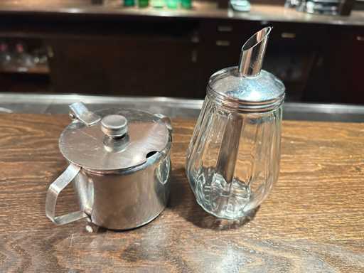 Charge Zuckerstreuer und Zuckerschalen