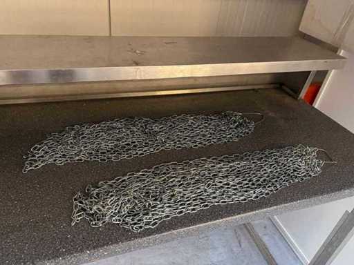 Chaîne de porte roulante (5x)