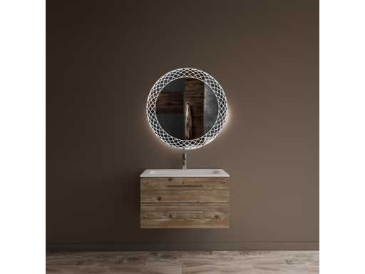 Gliss Design Mobile Base 80 cm Apollo Set Pino Nero