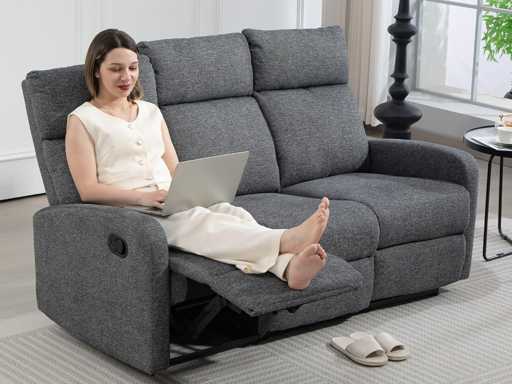 Fauteuil inclinable 3 places