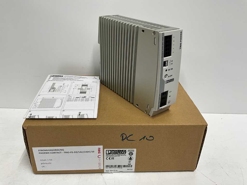 Phoenix Contac - Trio-PS-2G/1AC/24DC/10 - Voeding (5x)