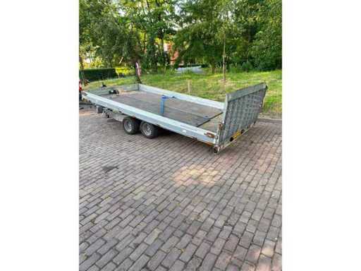 2006 Humbaur HUT Plateau aanhangwagen, Machine transporter