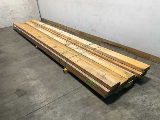 Vuren balk geschaafd 540x20x7,5 cm (11x)