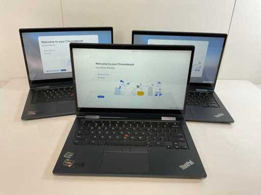 Lenovo ThinkPad C13 Yoga Gen 1 13,3", AMD Ryzen 5 3500C avec Radeon Vega Mobile Gfx, 8 Go de RAM, 128 Go de MacBook SSD TouchScreen (3x)