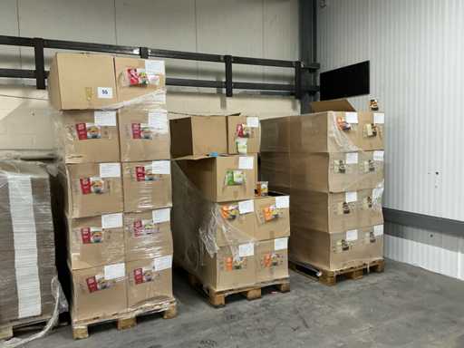 Batch of various packaging material