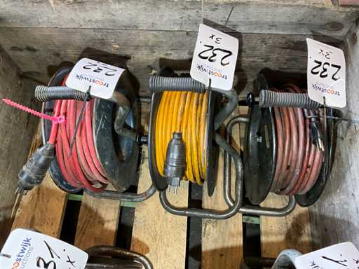 Bobine de cablu (3x)