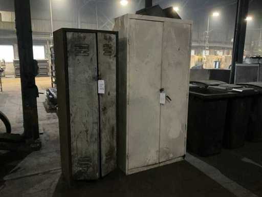 Metalowa szafka na akta (2x)