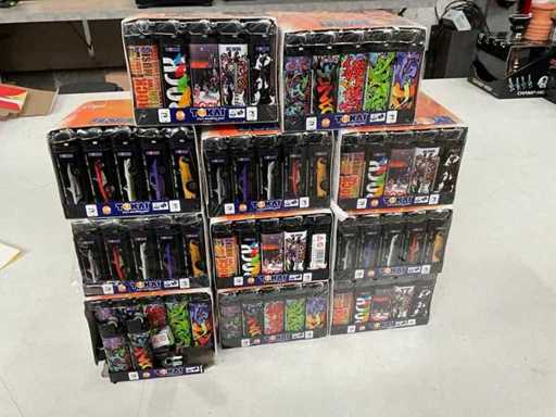 Divers briquets Tokai (549x)