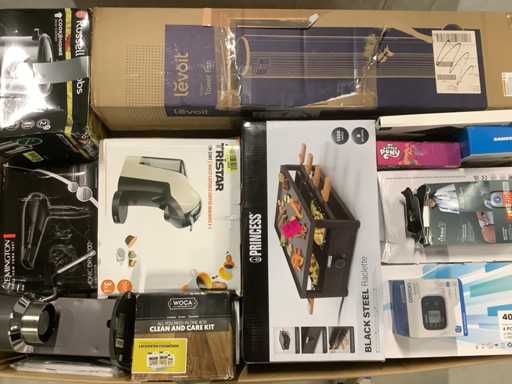 Marchandises de retour de palettes