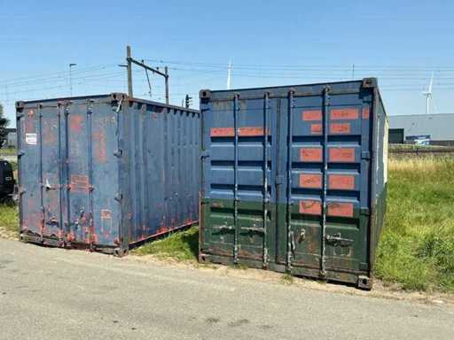 Shipping container (2x)