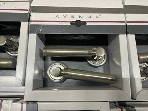 Set de mânere Avenue Siena cu rozete rotunde (160x)