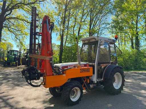1996 Steyr 8075 AS Vierwielaangedreven landbouwtractor