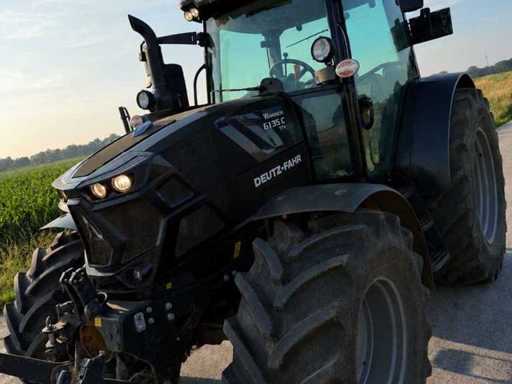 Trattore forestale Deutz-fahr 6135C TTV Vario (guerriero nero) 2023