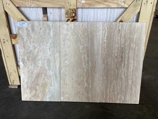 Natuursteen Travertin Ivory Vloertegel 30,5x61 cm 60,28 m²