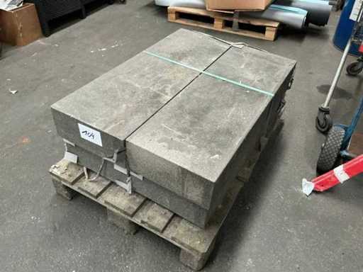 Granieten Traptrede (4x)