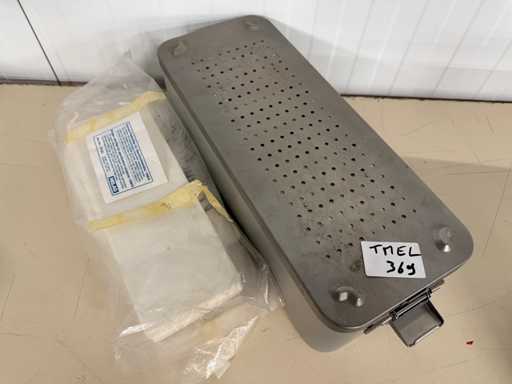 Melag – Sterilisationskorb mit Filtern 40x16x12