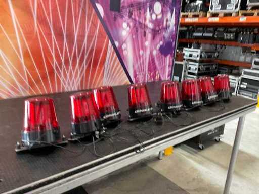 JBSystems Police Light Zwaailamp (8x)