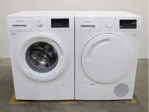 Siemens iQ300 iSensoric iQdrive Washing Machine & Siemens iQ300 iSensoric Dryer