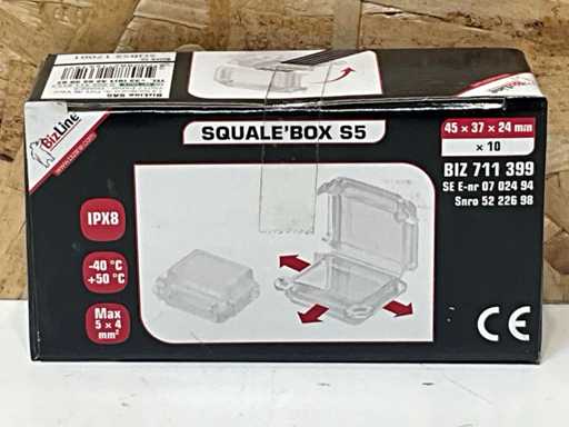 BizLine SQUALE'BOX S5 Cable Box con 5 ingressi 4mm2 (10x)