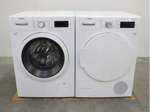 Bosch Serie|8 VarioPerfect Wasmachine & Bosch Serie|8 SelfCleaning Condenser Wasdroger