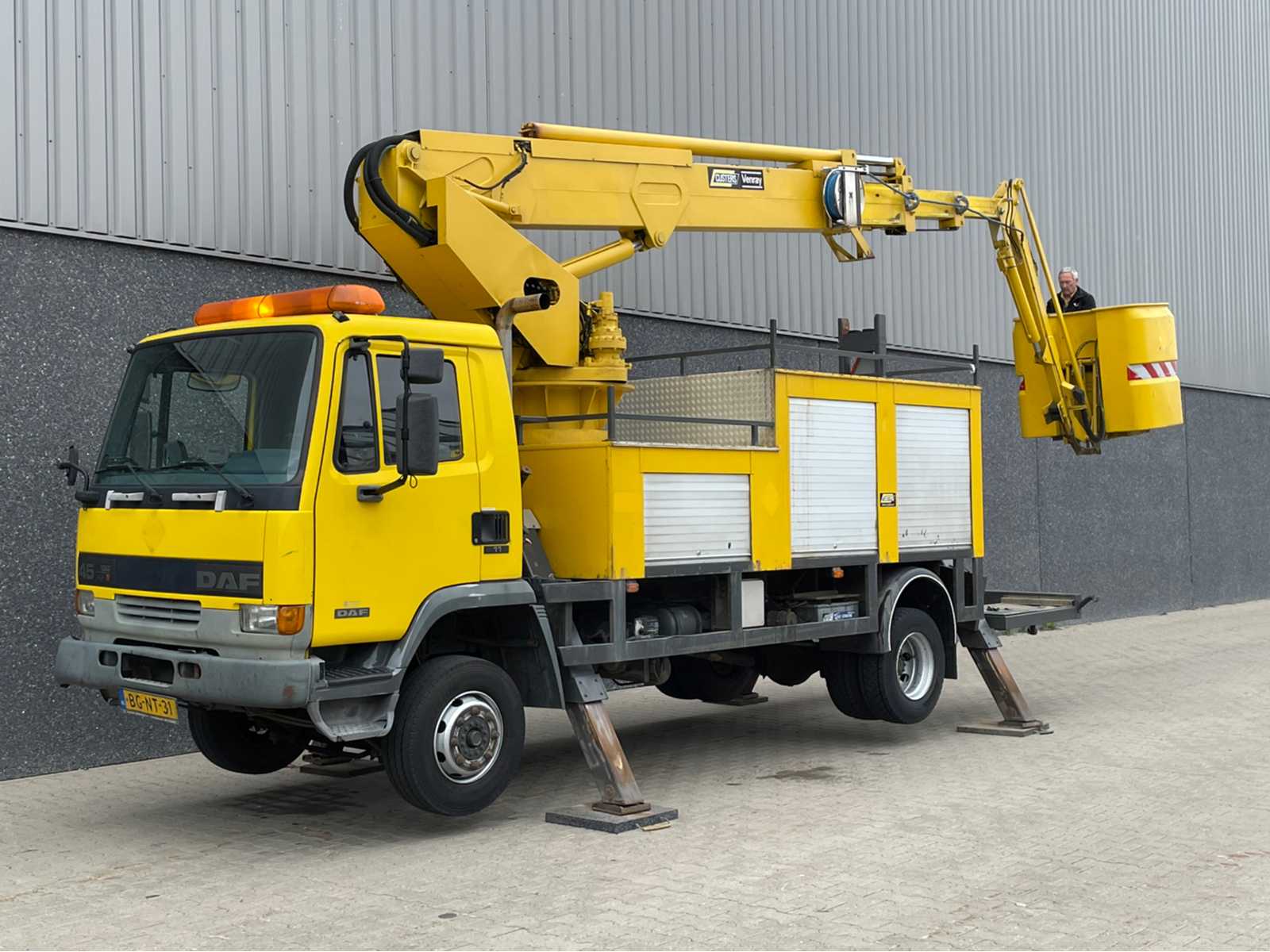 1998 DAF LF 45-150 Custer OR22TM aerial platform 22 mtr