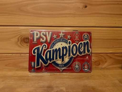 Metalen reclamebord 30x20cm