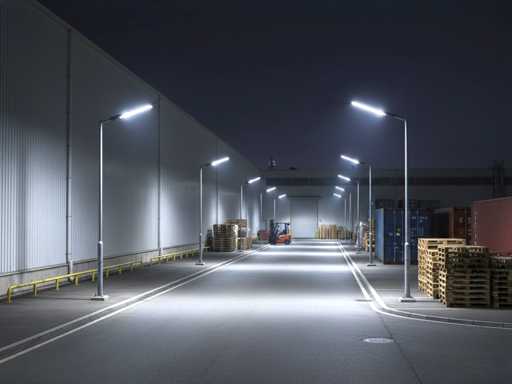 100W 5000K LED Straat verlichtingen Waterdicht kantelbaar(12x)