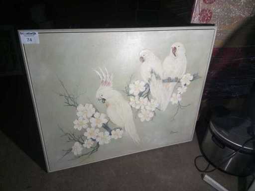 Lot of 3 paintings