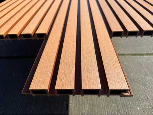 Verbundfassadenplanke (Teakholz) (30x)