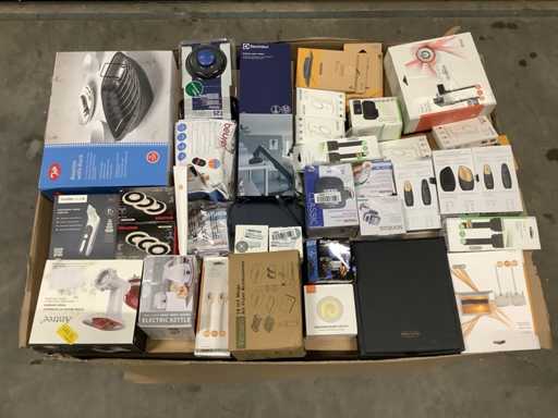 Marchandises de retour de palettes