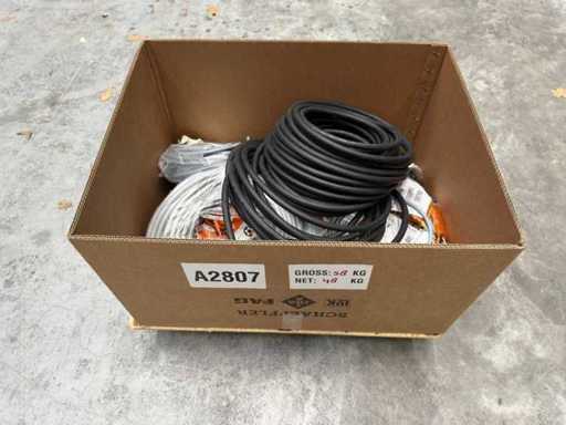 Partia kabli przemysłowych/instalacyjnych, miedziane