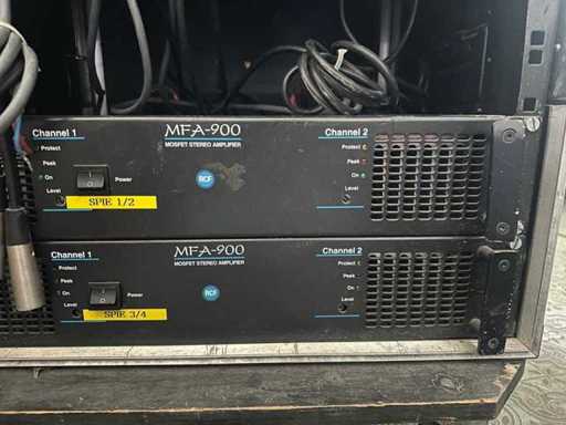 RCF - MFA-900 - Leistungsverstärker / Endstufen - 1995 (2x)