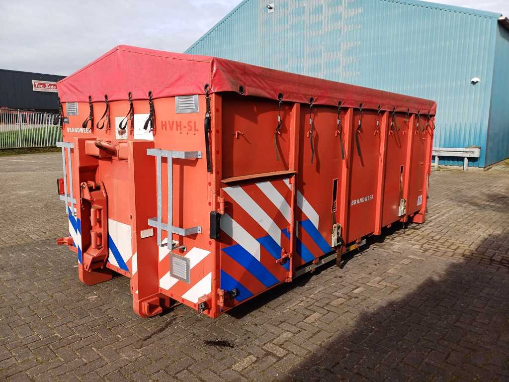 Leebur Müllcontainer mit 3km Schläuchen