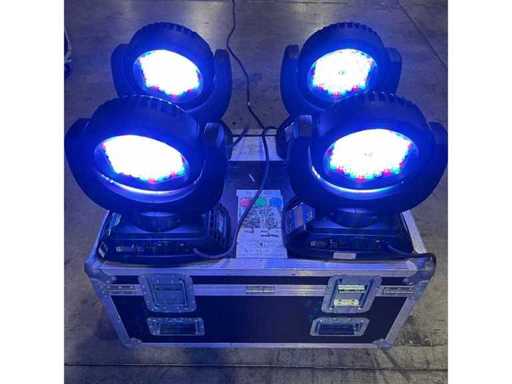 JB Lighting - Wash A4 Zoom - LED Moving Head (4x)