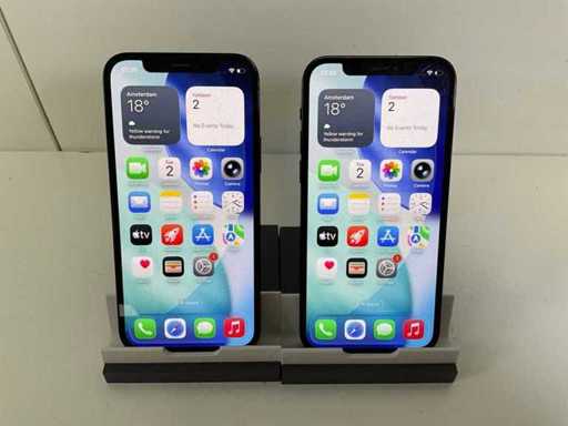 Apple iPhone 12 - 64GB - Nero (2x)