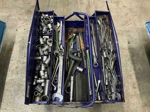 Werkzeugkiste mit Inhalten