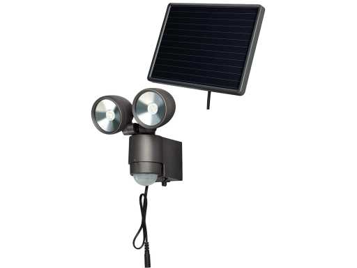 Brennenstuhl Solar LED-spot met bewegingssensor Antraciet