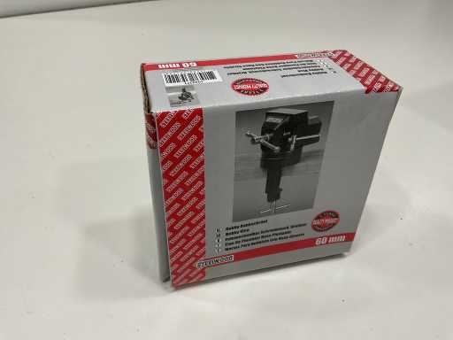 15 x Hobby bankschroef 60 mm met klem