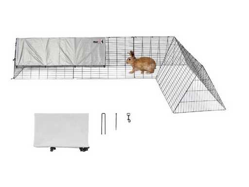 MaxxPet 88404 Rabbit Hutch - Rabbit Run 300x200x65cm