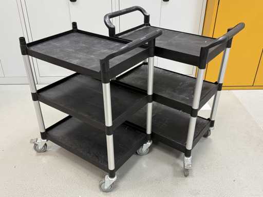   Transport trolley / serving trolley (2 pcs.)